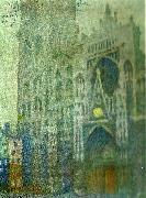 katedralen i rouen Claude Monet